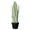Sansevière moonshine artificielle, 25,5″
