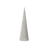 Small sequined silver Christmas tree, 24"