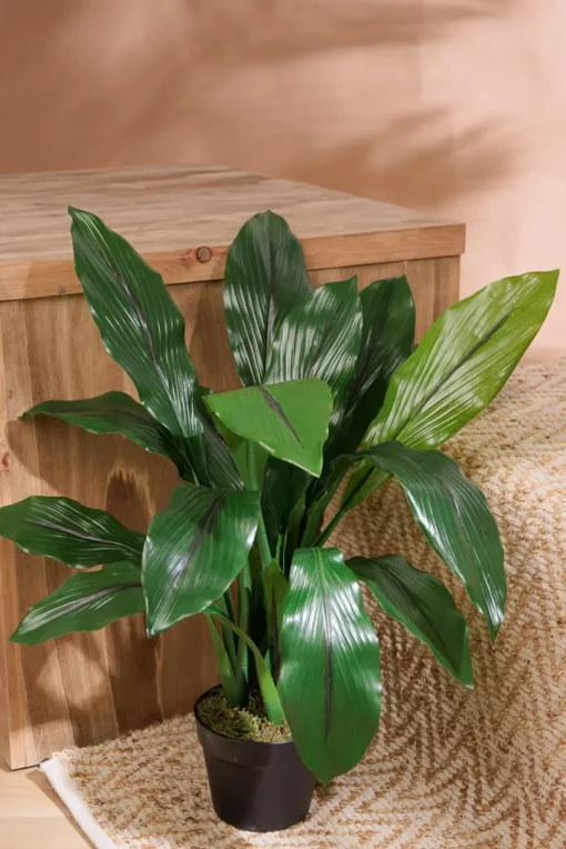 Turmeric artificial outdoor plant, 25,5"