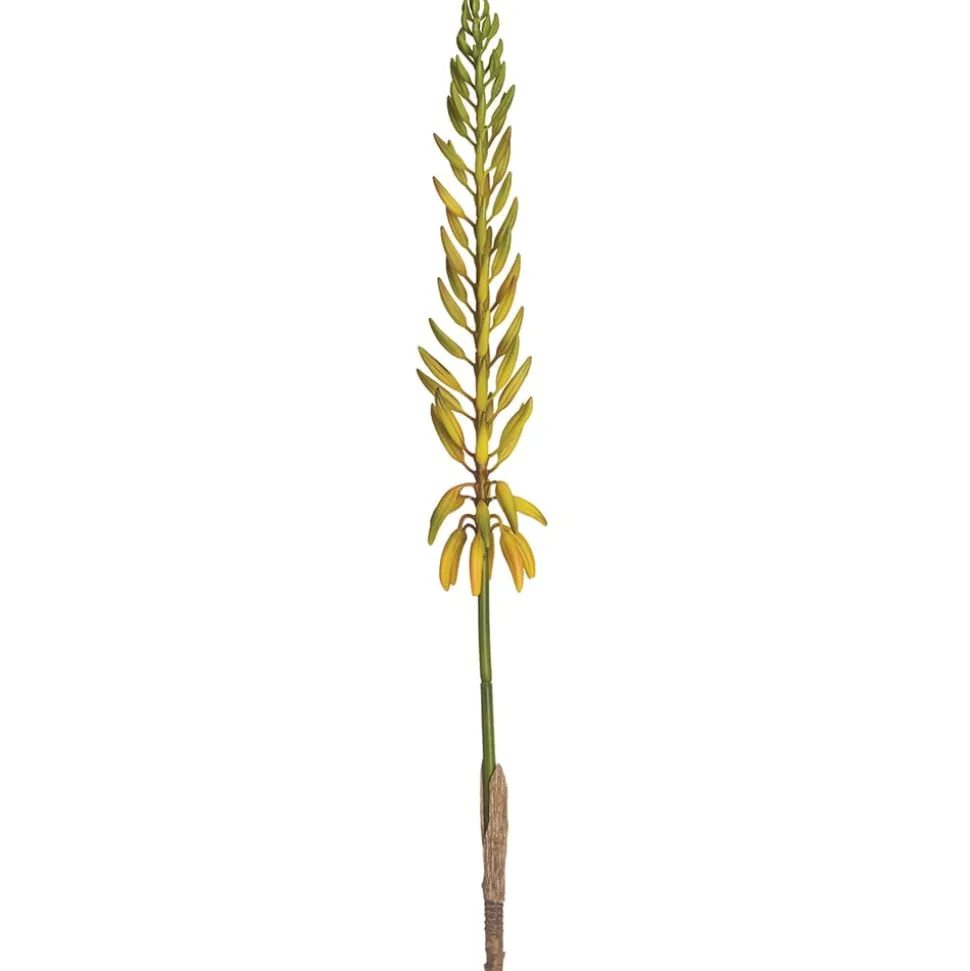 Yellow agave artificial flower, 28"